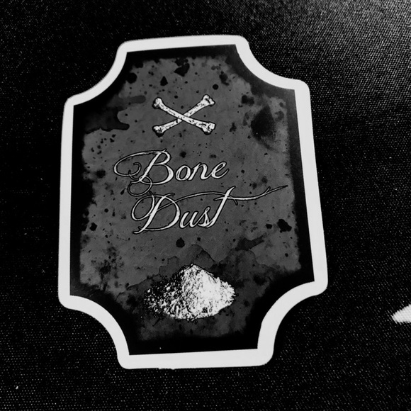 Bone Dust Witchy Sorceress Supreme Potion B0ttle Label Sticker - Picture 2 of 7